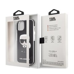 Karl Lagerfeld TPE Full Body Ikonik Case for iPhone 13 mini Black цена и информация | Чехлы для телефонов | kaup24.ee