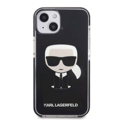 Karl Lagerfeld TPE Full Body Ikonik чехол для iPhone 13 mini черный цена и информация | Чехлы для телефонов | kaup24.ee