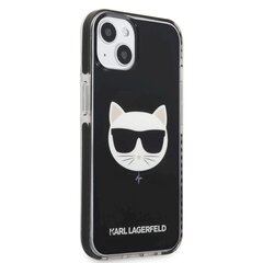 Karl Lagerfeld TPE Choupette Head Case for iPhone 13 mini Black цена и информация | Чехлы для телефонов | kaup24.ee