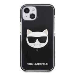 Karl Lagerfeld TPE Choupette Head чехол для iPhone 13 mini черный цена и информация | Чехлы для телефонов | kaup24.ee