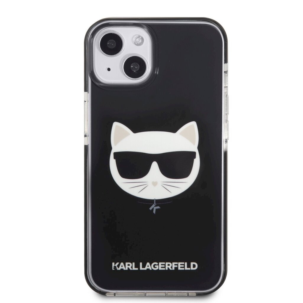 Karl Lagerfeld TPE Choupette Head Case for iPhone 13 mini Black цена и информация | Telefoni kaaned, ümbrised | kaup24.ee