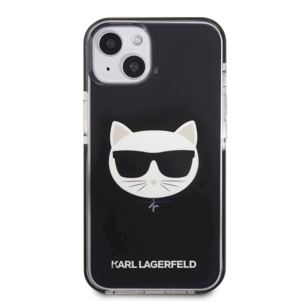 Karl Lagerfeld TPE Choupette Head чехол для iPhone 13 mini черный цена |  kaup24.ee