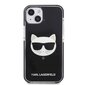 Karl Lagerfeld TPE Choupette Head Case for iPhone 13 mini Black hind ja info | Telefoni kaaned, ümbrised | kaup24.ee