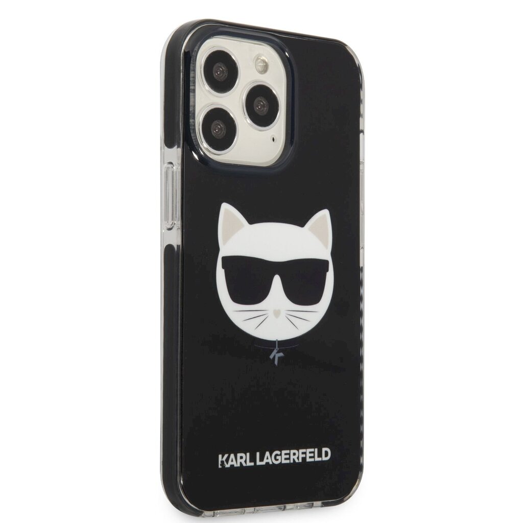 Karl Lagerfeld TPE Choupette Head Case for iPhone 13 Pro Black hind ja info | Telefoni kaaned, ümbrised | kaup24.ee