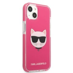 Karl Lagerfeld TPE Choupette Head чехол для iPhone 13 mini Fuchsia цена и информация | Чехлы для телефонов | kaup24.ee