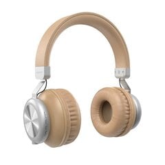 Dudao wireless Bluetooth headphones with micro SD card slot gold (X22 gold) цена и информация | Наушники | kaup24.ee