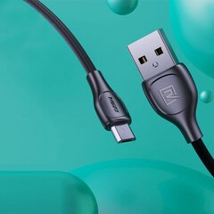 Remax Lesu Pro USB - micro USB data charging cable 480 Mbps 2,1 A 1 m black (RC-160m black) цена и информация | Кабели для телефонов | kaup24.ee