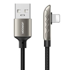 Joyroom Gaming USB Cable - Lightning Charging / Data 2.4A 1.2m Silver (S-1230K3) hind ja info | Mobiiltelefonide kaablid | kaup24.ee