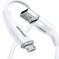 Joyroom USB cable - micro USB charging / data transmission 3A 1m white (S-1030M12) hind ja info | Mobiiltelefonide kaablid | kaup24.ee