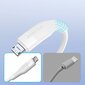 Joyroom USB cable - micro USB charging / data transmission 3A 1m white (S-1030M12) hind ja info | Mobiiltelefonide kaablid | kaup24.ee