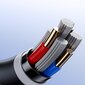 Joyroom USB cable - USB Type C for charging / data transmission 3A 1m black (S-1030M12) цена и информация | Mobiiltelefonide kaablid | kaup24.ee
