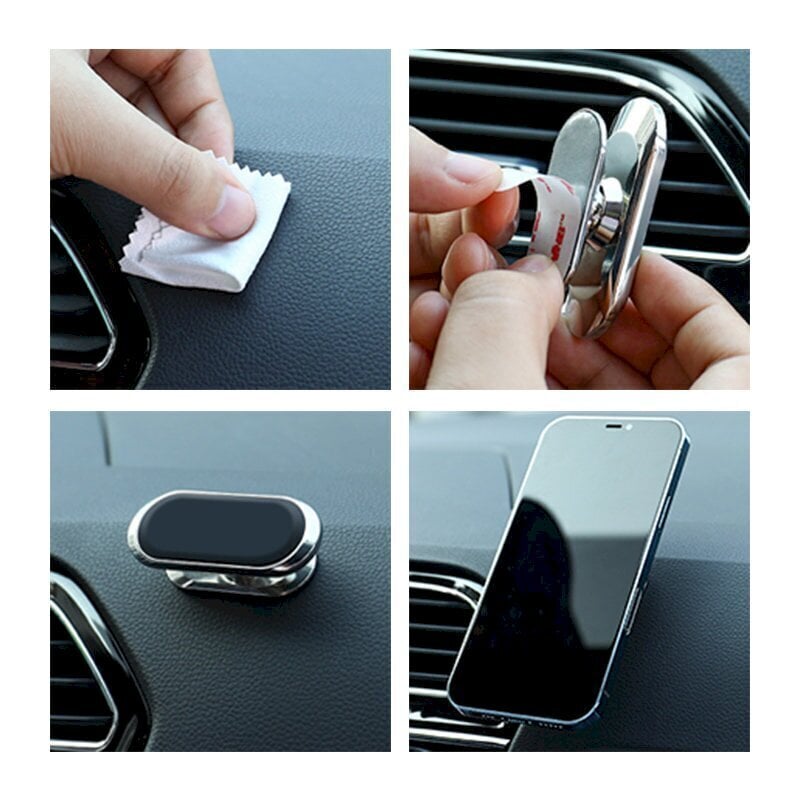 Joyroom Magnetic Car Phone Holder Dark Gray (JR-ZS227) цена и информация | Mobiiltelefonide hoidjad | kaup24.ee