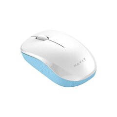 Havit MS66GT-WB universal wireless mouse (white&blue) цена и информация | Мыши | kaup24.ee