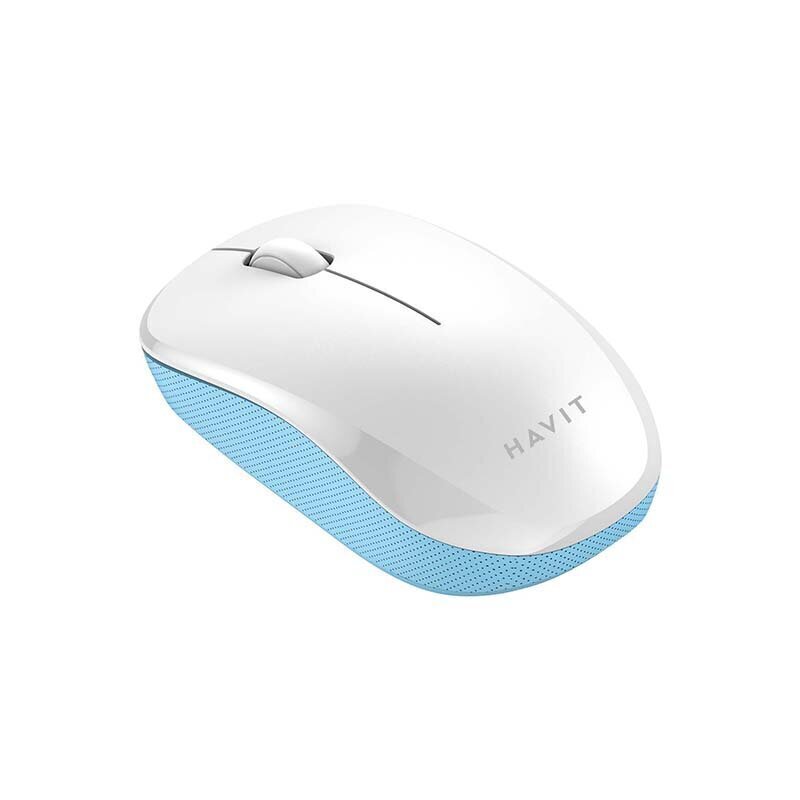 Havit MS66GT-WB universal wireless mouse (white&blue) цена и информация | Hiired | kaup24.ee