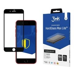 Apple iPhone SE 2020/2022 Black - 3mk HardGlass Max Lite™ screen protector цена и информация | Защитные пленки для телефонов | kaup24.ee