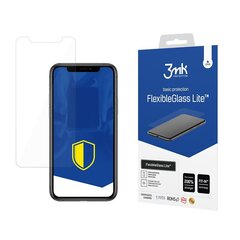 Apple iPhone X/XS/11 Pro - 3mk FlexibleGlass Lite™ screen protector hind ja info | Ekraani kaitsekiled | kaup24.ee