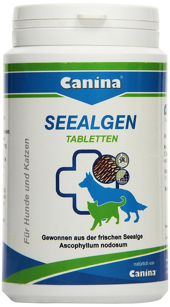 Tabletid Canina Seealgen N225, 225 g hind ja info | Toidulisandid ja parasiitide vastased tooted | kaup24.ee