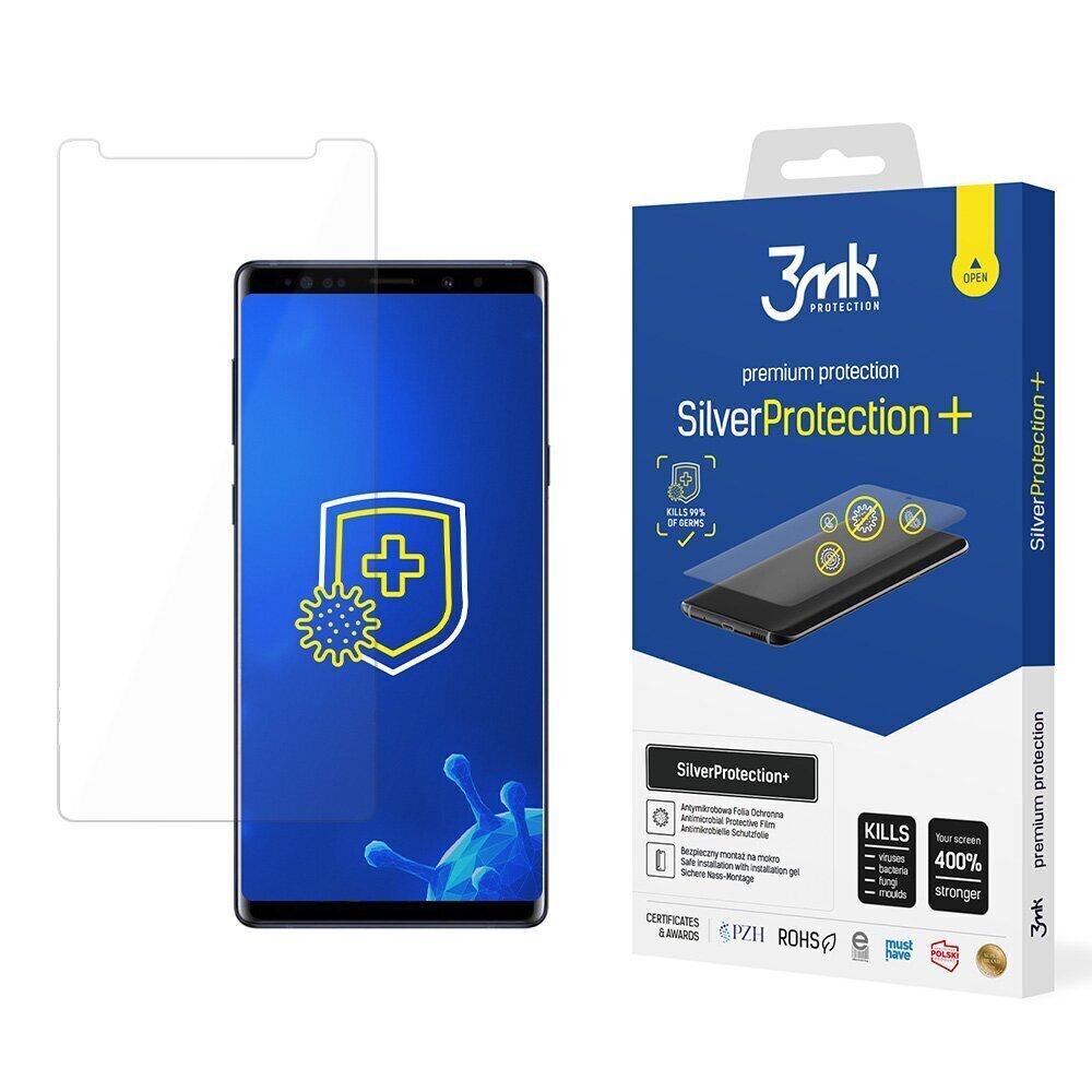 Samsung Galaxy Note 9 - 3mk SilverProtection+ screen protector hind ja info | Ekraani kaitsekiled | kaup24.ee