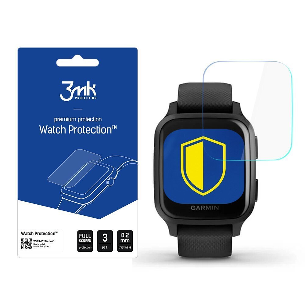 Garmin Venu SQ - 3mk Watch Protection™ v. ARC+ screen protector цена и информация | Nutikellade ja nutivõrude tarvikud | kaup24.ee