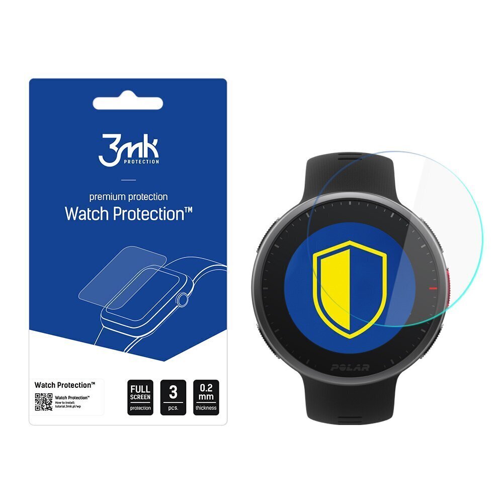 Polar Vantage V2 - 3mk Watch Protection™ v. FlexibleGlass Lite screen protector цена и информация | Nutikellade ja nutivõrude tarvikud | kaup24.ee