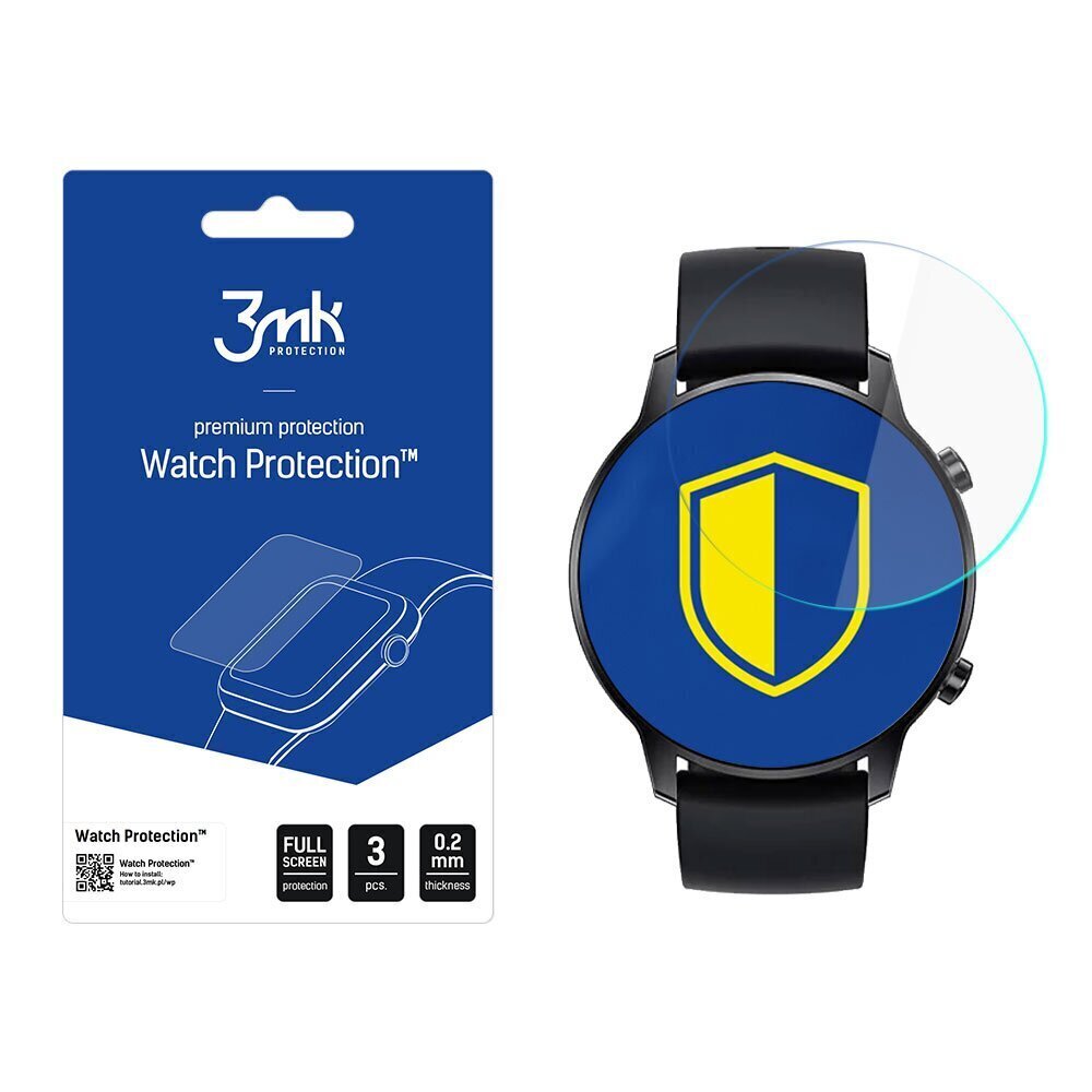 Honor Watch Magic 2 46mm - 3mk Watch Protection™ v. ARC+ screen protector цена и информация | Nutikellade ja nutivõrude tarvikud | kaup24.ee