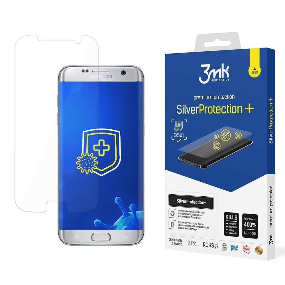 Samsung Galaxy S7 Edge - 3mk SilverProtection+ screen protector hind ja info | Ekraani kaitsekiled | kaup24.ee