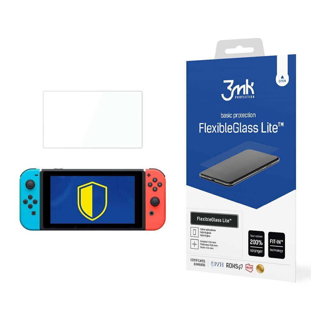 Nintendo Switch - 3mk FlexibleGlass Lite™ screen protector hind ja info | Ekraani kaitsekiled | kaup24.ee