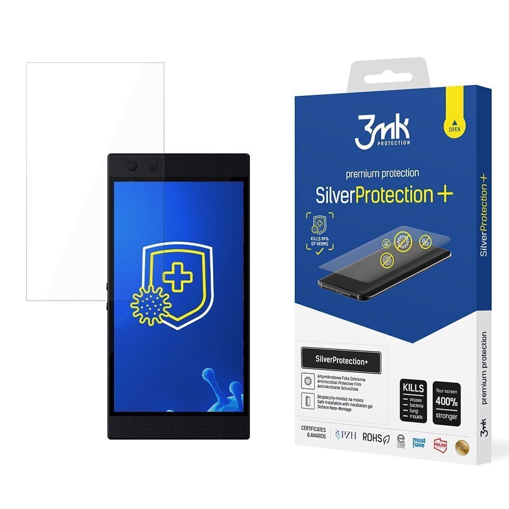 Razer Phone 2 - 3mk SilverProtection+ screen protector hind ja info | Ekraani kaitsekiled | kaup24.ee