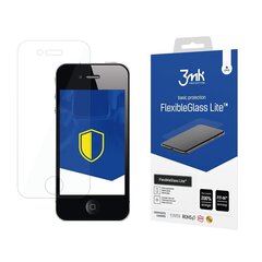 Apple iPhone 4 - 3mk FlexibleGlass Lite™ screen protector hind ja info | Ekraani kaitsekiled | kaup24.ee