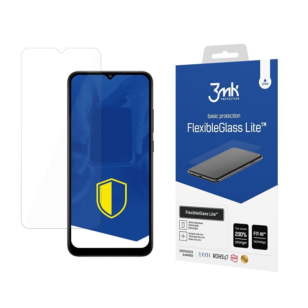 Samsung Galaxy M02s - 3mk FlexibleGlass Lite™ screen protector hind ja info | Ekraani kaitsekiled | kaup24.ee