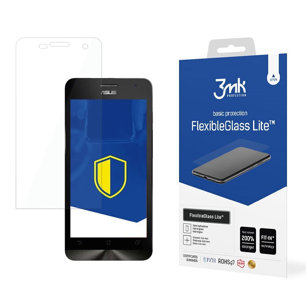 Asus Zenfone 5 - 3mk FlexibleGlass Lite™ screen protector hind ja info | Ekraani kaitsekiled | kaup24.ee