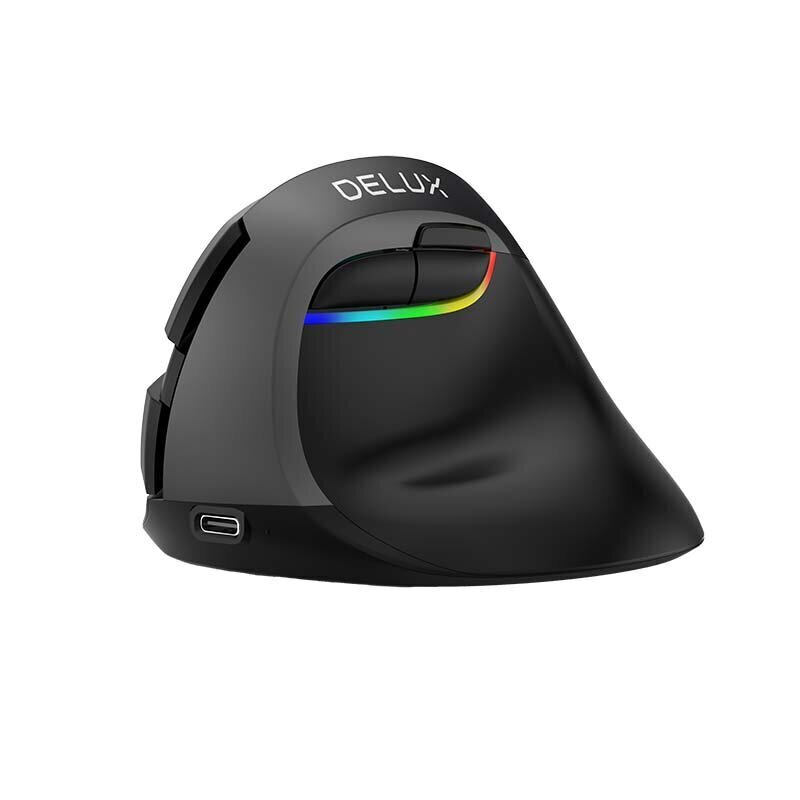 Delux Wireless 2.4G+BT Ergonomic Mouse M618Mini hind ja info | Hiired | kaup24.ee