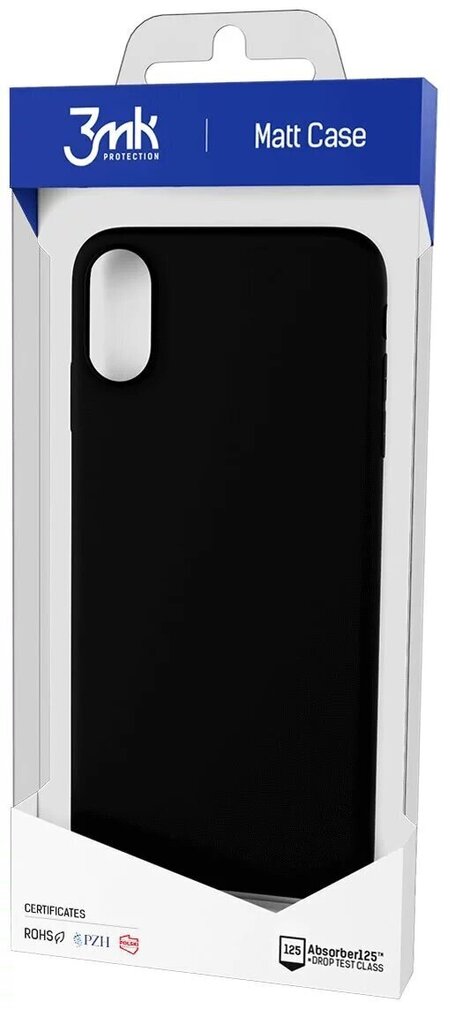 Samsung Galaxy A73 5G - 3mk Matt Case black цена и информация | Telefoni kaaned, ümbrised | kaup24.ee