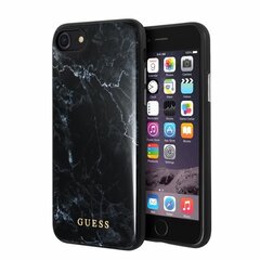 Guess case for Samsung Galaxy S21 Plus GUHCS21MPCUMABK black hard case Marble цена и информация | Чехлы для телефонов | kaup24.ee