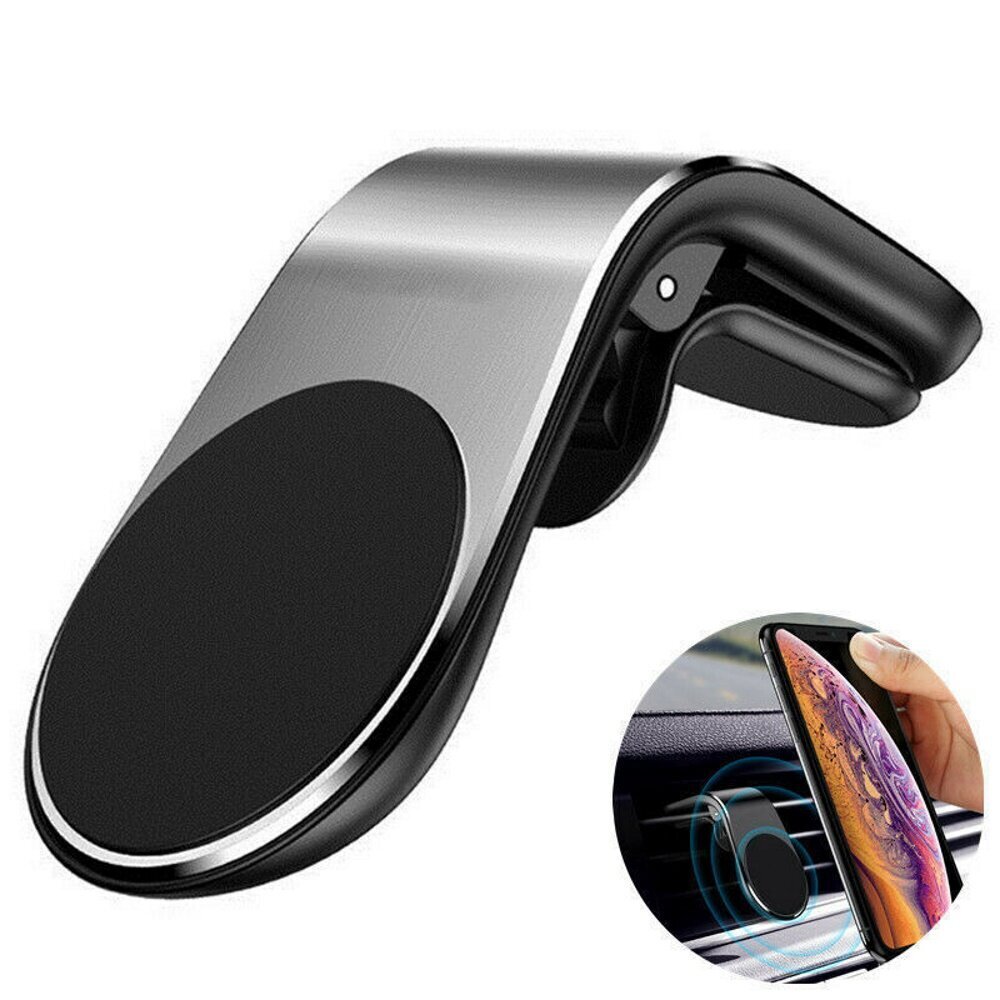 Maxlife car holder for air vent MXCH-13 magnetic silver цена и информация | Mobiiltelefonide hoidjad | kaup24.ee