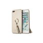 Guess case for iPhone 7 Plus / 8 Plus GUHCI8LRSSABE beige hard case Saffiano with ring stand hind ja info | Telefoni kaaned, ümbrised | kaup24.ee