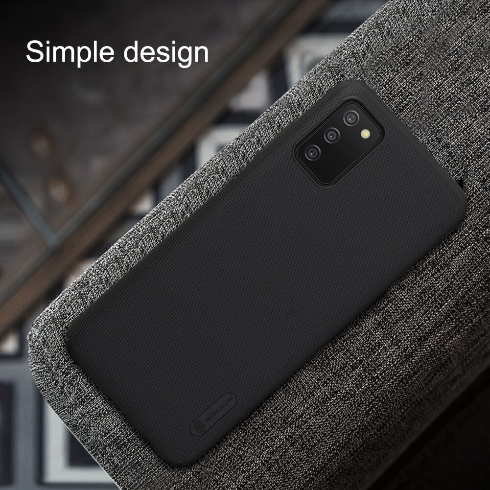 Nillkin Super Frosted Back Cover for Samsung Galaxy A03s Black цена и информация | Telefoni kaaned, ümbrised | kaup24.ee