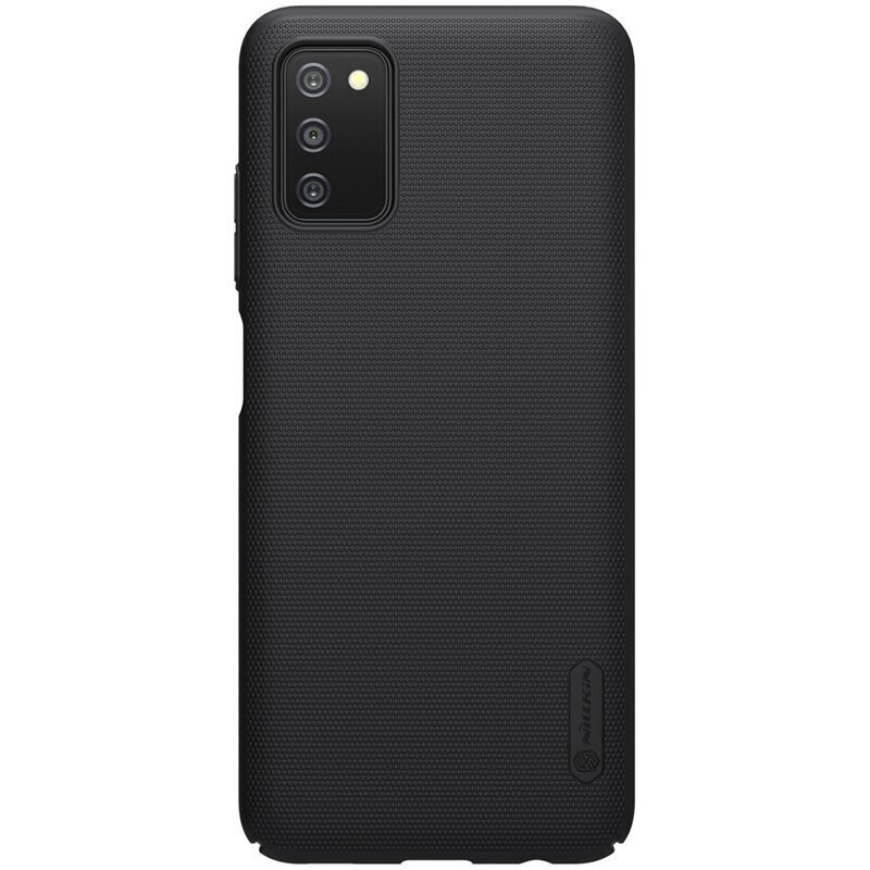 Nillkin Super Frosted Back Cover for Samsung Galaxy A03s Black hind ja info | Telefoni kaaned, ümbrised | kaup24.ee