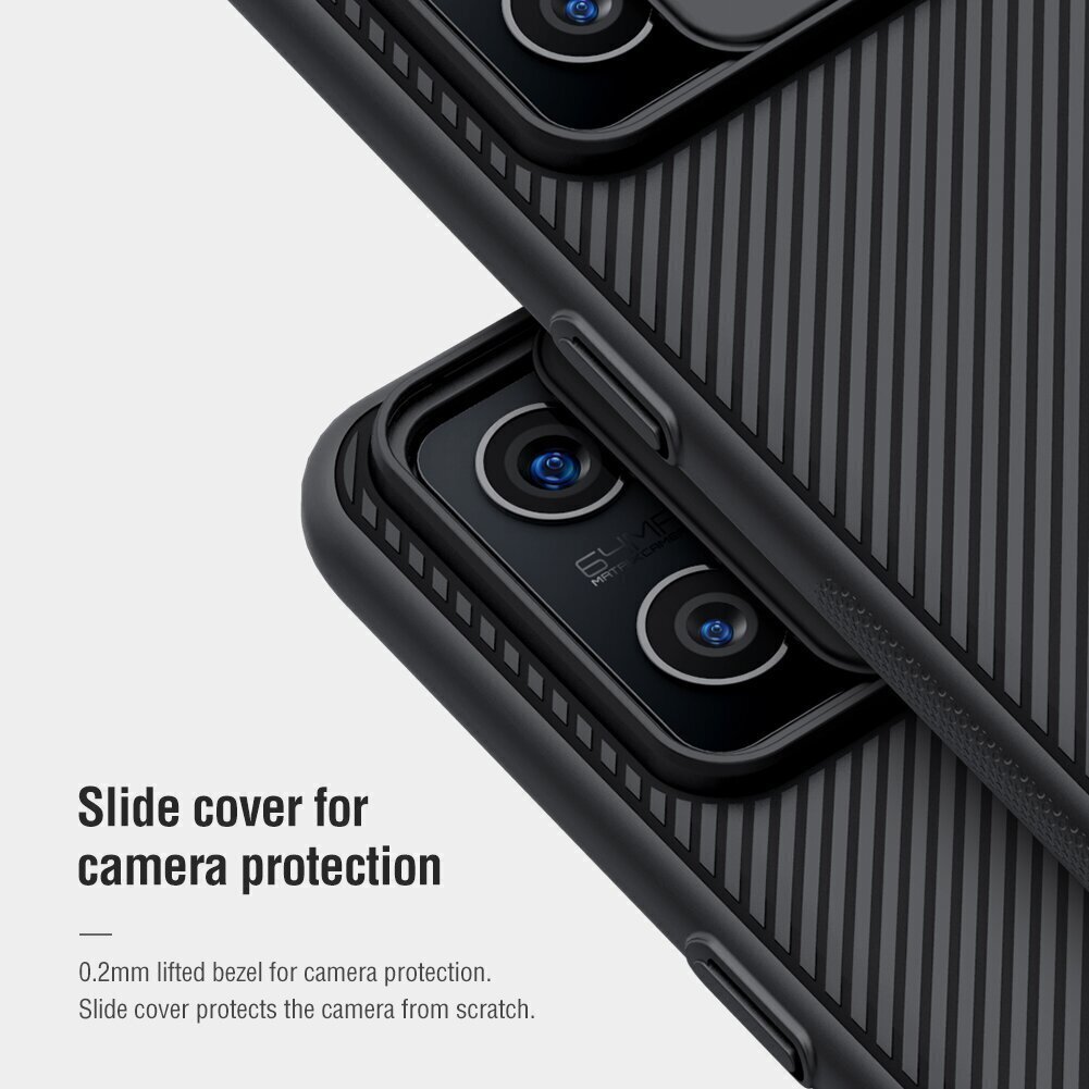 Nillkin CamShield Hard Case for Realme GT Neo 2/GT2 Black цена и информация | Telefoni kaaned, ümbrised | kaup24.ee