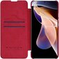 Nillkin Qin Book Case for Xiaomi Redmi Note 11 Pro +/Xiaomi 11i Red hind ja info | Telefoni kaaned, ümbrised | kaup24.ee