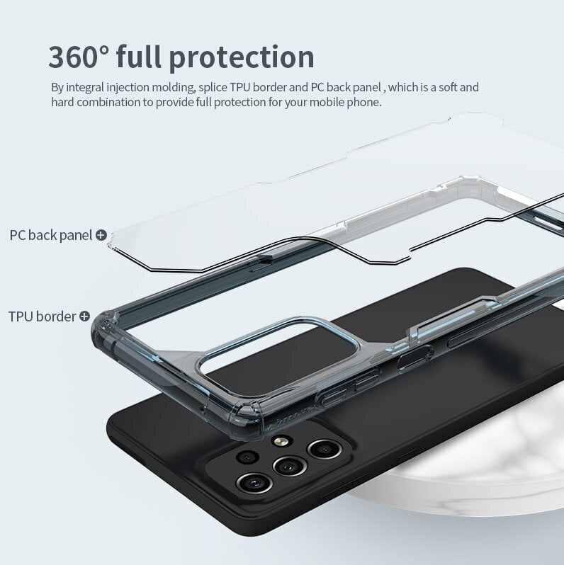 Nillkin Nature TPU PRO Cover for Samsung Galaxy A53 5G Transparent hind ja info | Telefoni kaaned, ümbrised | kaup24.ee