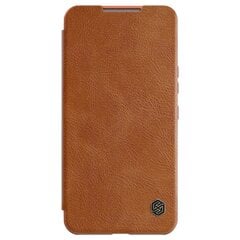 Nillkin Qin Book PRO Case for Samsung Galaxy S22+ Brown hind ja info | Telefoni kaaned, ümbrised | kaup24.ee