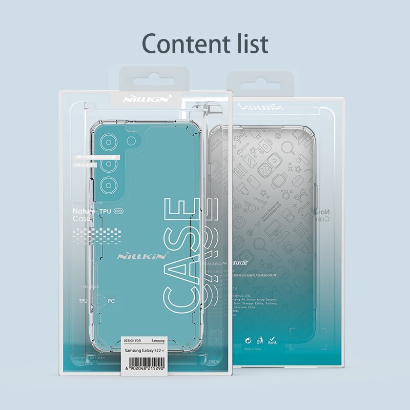 Nillkin Nature TPU PRO Cover for Samsung Galaxy S22+ Blue цена и информация | Telefoni kaaned, ümbrised | kaup24.ee