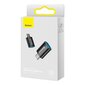 Baseus Ingenuity USB-C to USB-A adapter OTG (Black) цена и информация | USB jagajad, adapterid | kaup24.ee