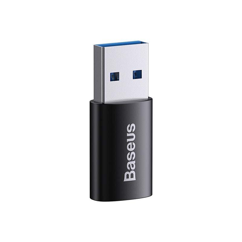 Baseus Ingenuity USB-A to USB-C adapter OTG (black) hind ja info | USB jagajad, adapterid | kaup24.ee