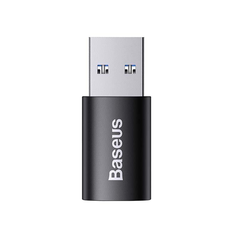Baseus Ingenuity USB-A to USB-C adapter OTG (black) hind ja info | USB jagajad, adapterid | kaup24.ee