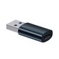 Baseus Ingenuity USB-A to USB-C adapter OTG (blue) цена и информация | USB jagajad, adapterid | kaup24.ee