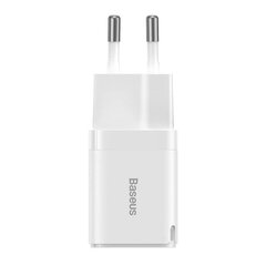 Baseus GAN3 Fast Charger 1C 30W (white) цена и информация | Зарядные устройства для телефонов | kaup24.ee