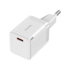 Baseus GAN3 Fast Charger 1C 30W (white) цена и информация | Зарядные устройства для телефонов | kaup24.ee