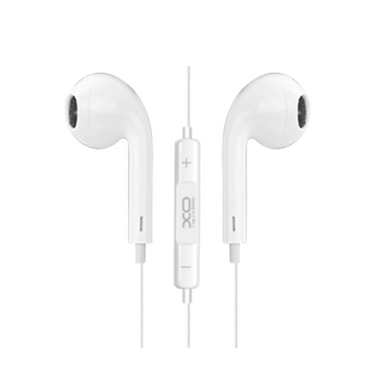 XO wired earphones S8 jack 3,5mm white hind ja info | Kõrvaklapid | kaup24.ee